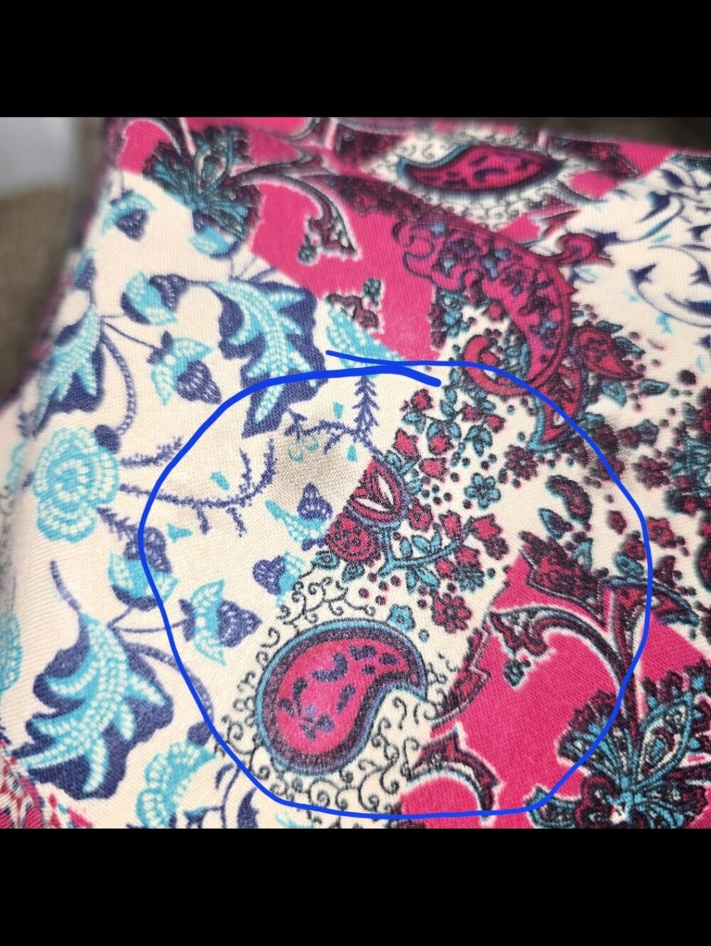 Natural Life Boho Patchwork Paisley Maxi Slip Dress Size XS/S - Picture 7 of 7
